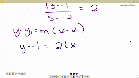 4-write-an-equation-of-the-line-that-passes-through-the-points-2-1-and-513-find-the-slope-first-show-me-your-work-10-5-mathrma-b-write-the-equation-of-the-line-for-each-of-the-following-graphs-5ea-5-b