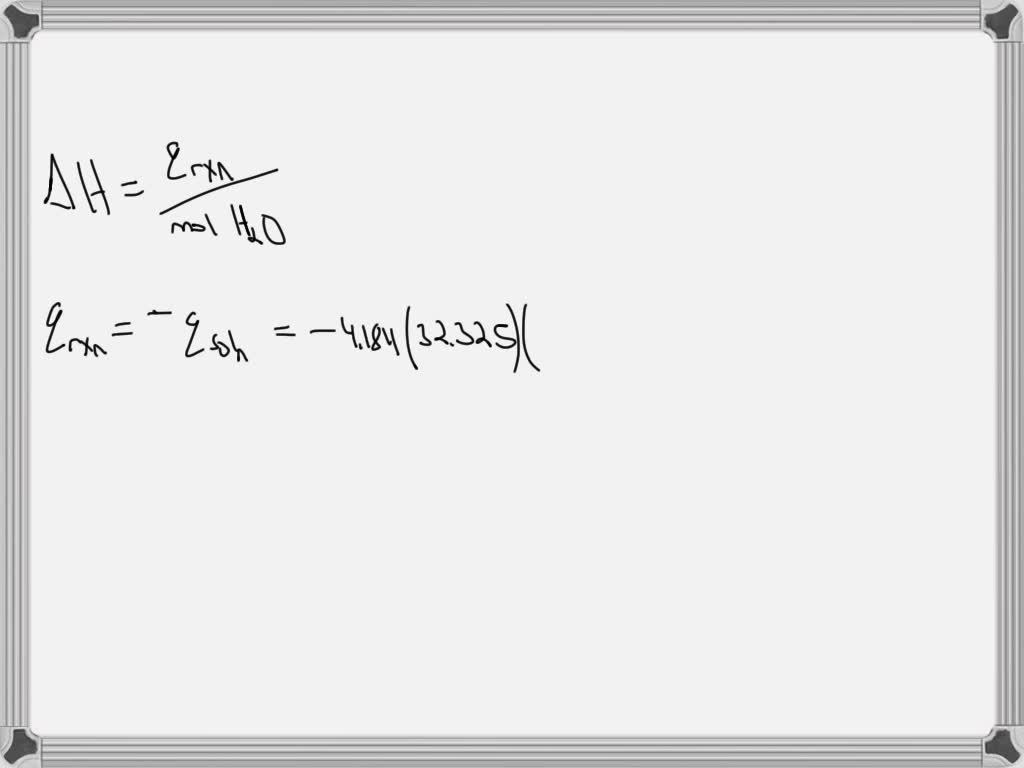 SOLVED How To Find Delta H Per Mole Photo Attached Heat Of solved-how-to-find-delta-h-per-mole-photo-attached-heat-of