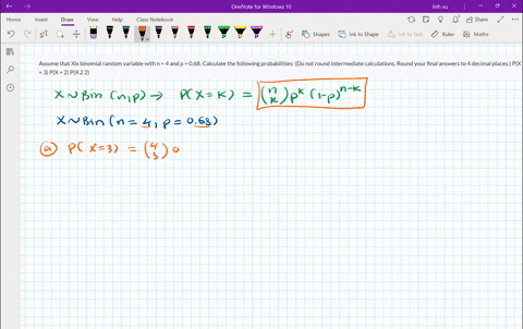 assume-that-xis-binomial-random-variable-with-n-4-and-p-068-calculate-the-following-probabilities-do-not-round-intermediate-calculations-round-your-final-answers-to-4-decimal-places-px-3-px-47903