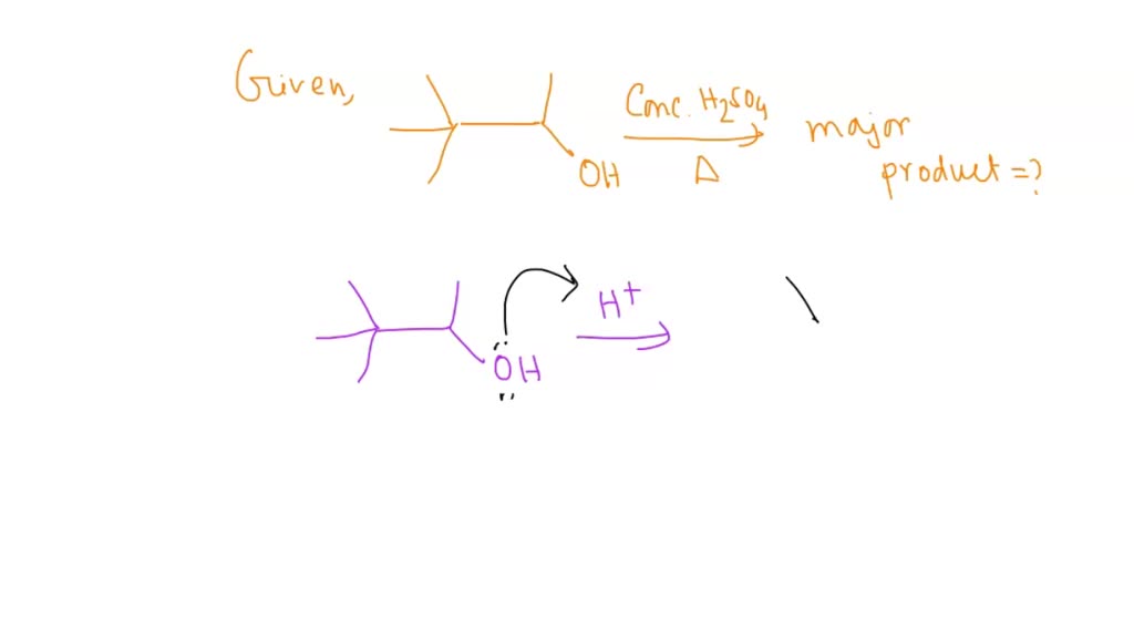 SOLVED: Draw the major organic product formed in the reaction: Select ...