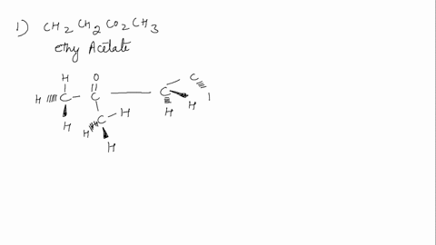 draw-the-3d-structures-of-the-following-organic-compounds-1-ch3ch2co2ch3-2-ch32chochch2-3-ch32cch2-14528