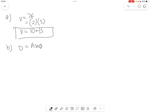 the-figure-below-shows-a-snapshot-of-a-wave-at-t-0-of-a-50-hz-wave-traveling-in-the-negative-x-direction-what-is-the-wave-speed-what-is-the-phase-constant-of-the-wave-write-the-displacement-62924