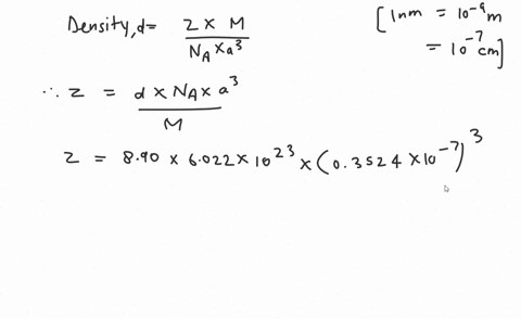 the-edge-length-of-the-unit-cell-for-nickel-is-03524-nm-the-density-of-ni-is-890-gcm3-does-nickel-crystallize-in-a-simple-cubic-structure-explain-35101