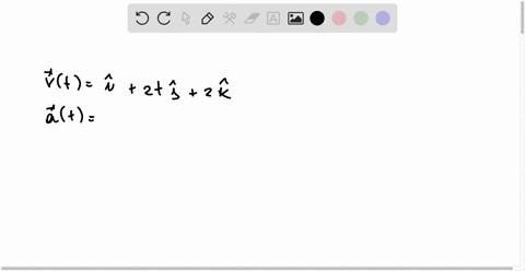 the-equation-rt-t6-i-2-_-8-j-2t-k-is-the-position-of-a-particle-in-space-at-time-find-the-particles-velocity-and-acceleration-vectors-then-write-the-particles-velocity-at-t-1-as-a-product-of-39467
