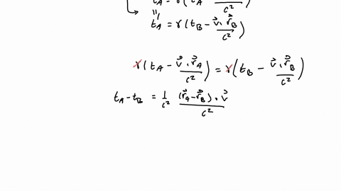 a-event-a-happens-at-point-xa-5-ya-3-za-0-and-at-time-ta-given-by-cta-15-event-b-occurs-at-10-8-0-and-ct-b-5-both-in-system-si-what-is-the-invariant-interval-between-a-and-bii-is-there-an-in-63986