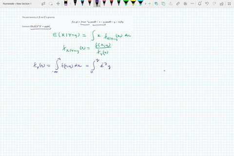 the-joint-density-of-x-and-y-is-given-by-fx-yfrace-yy-quad-0xy-quad-0yinfty-compute-eleftx3-yyright-77452