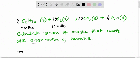 hlow-many-grams-of-oxygen-gas-react-with-0350-mol-of-hexane-cahaa-cshi4-g-ozg-cozsl-holg-180-g-532-g-740-g-39-g-106-g-29395