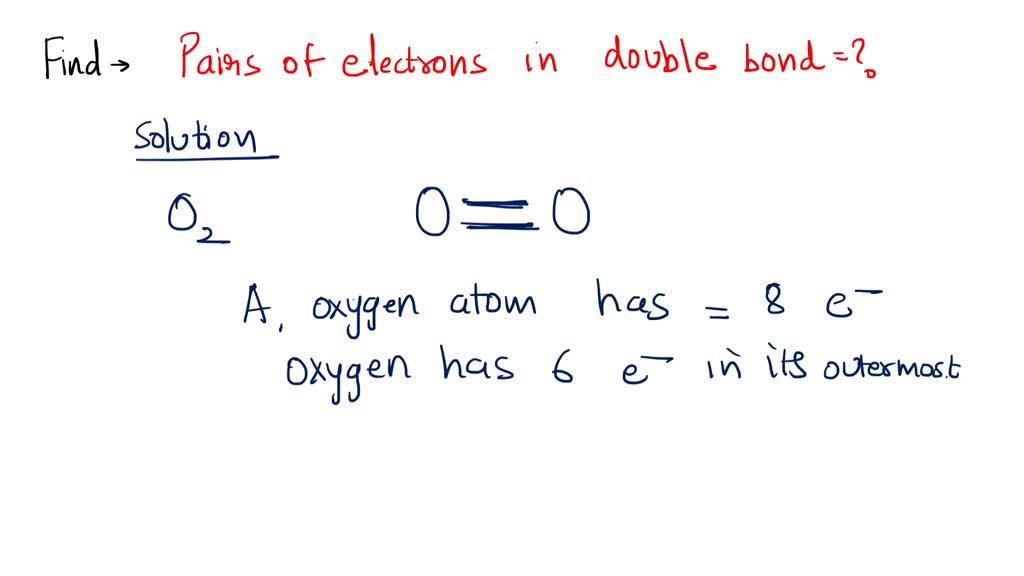 SOLVED: Covalent bonds can be single, double, or triple. How many ...