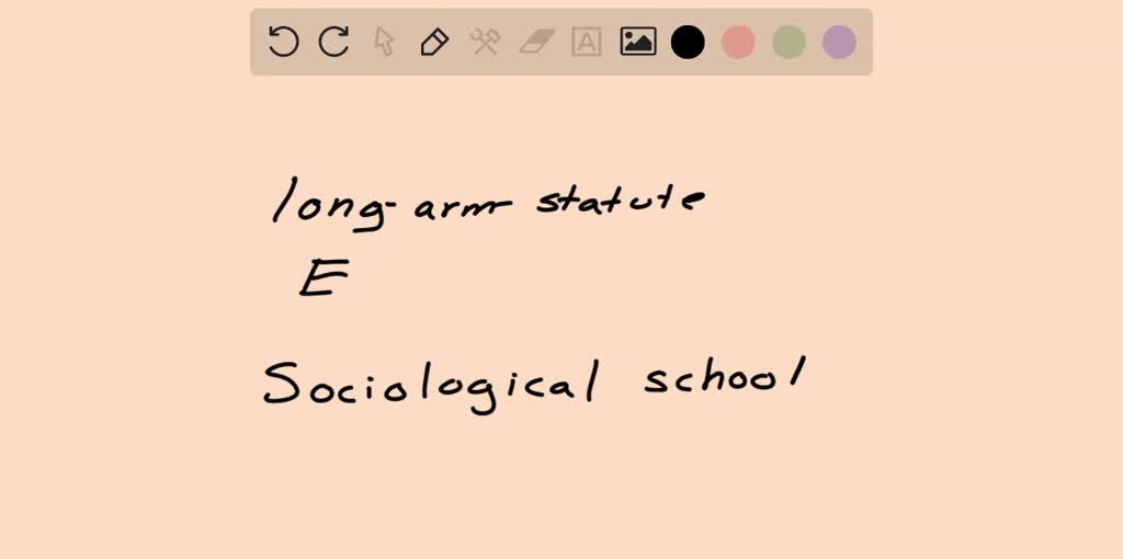 SOLVED A longarm statute" permits which of the following? A) Removal