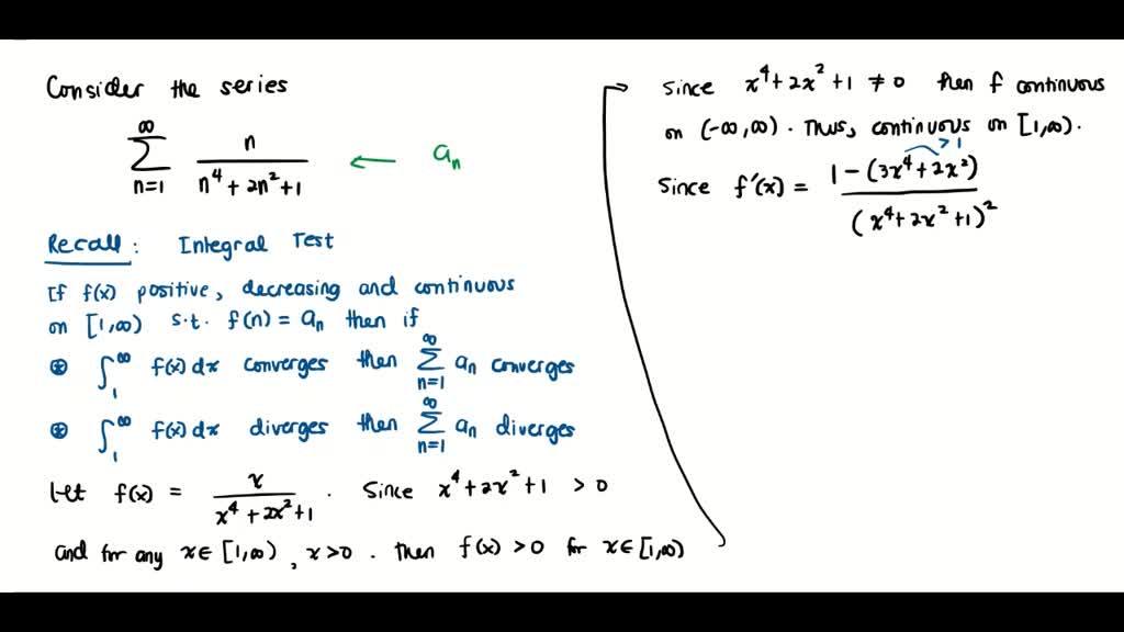 Solved Using The Integral Test In Exercises 3 22 Confirm That The Solved Using The Integral Test In Exercises 3 22 Confirm That The