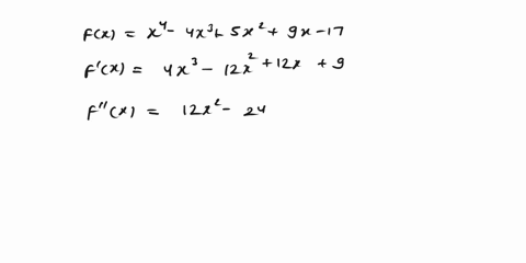 identify-points-where-the-second-derivative-of-fxx44x36x29x17-is-zero-are-these-points-inflection-points-on-the-graph-of-fx-why-not-79234