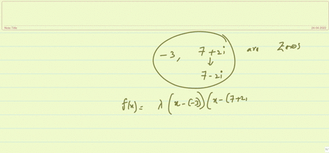 find-an-nth-degree-polynomial-function-with-real-coefficients-satisfying-the-given-conditions-n3-3-and-72i-are-zeros-f-1-136-41821