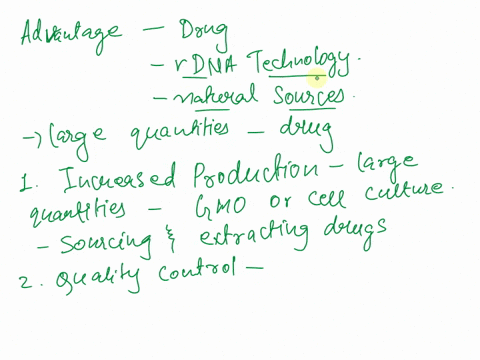what-is-an-advantage-of-a-drug-produced-using-recombinant-dna-technology-compared-to-one-extracted-2-55201