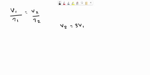 a-quantity-of-a-monatomic-ideal-gas-expands-to-three-times-the-volume-while-maintaining-the-same-pressure-if-the-internal-energy-of-the-gas-were-u0-before-the-expansion-what-is-it-after-the-16538