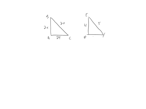 triangle-abc-has-side-ab-equal-to-2x-bc-equal-to-20-and-ac-equal-to-24-triangle-def-has-side-de-equal-to-four-ef-equal-to-five-and-df-equal-to-x-2-given-that-triangle-abc-is-similar-to-triangle-def-fi