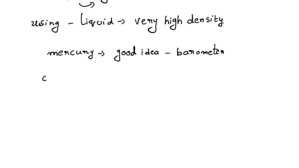 SOLVED Why would it not be practical to use water for a barometer on a