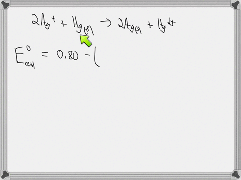 calculate-the-cell-potential-and-the-equilibrium-constant-for-the-following-reaction-at-298-k-2agaq-hgl-2ags-hg2aq