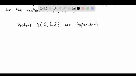 point-let-s-vud1-be-a-set-of-vectors-if-4r-bu-2d-determine-whether-or-not-s-is-linearly-independent-select-an-answer-1-determine-whether-or-not-the-four-vectors-listed-above-are-linearly-ind-01055