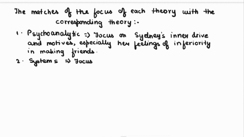 use-the-following-scenario-to-match-the-focus-of-each-theory-with-the-corresponding-theory-each-theory-is-only-used-once-9-year-old-sydney-is-in-4th-grade-her-mother-is-a-space-engineer-and-86903