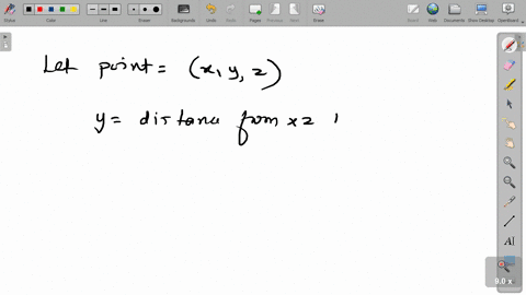 what-is-peculiar-to-the-coordinates-of-all-points-in-the-x-z-plane-on-the-y-axis-3-04382