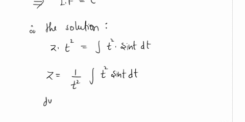 the-general-solution-to-differential-equation-y-2y-0-for-t-0-is-given-by-yt-c1-c2-find-the-general-solution-to-y-2y-sint-yt-c1-f-e-sin-t-dt-1-t-f-tsintdt-yt-g1-f-tsintdt-1-f-sintdt-t-sin-t-s-40924