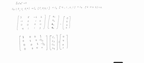 1-determine-if-the-following-vectors-are-independent-by-solving-z-cia-0-subsequently-write-the-vectors-as-a-matrix-and-determine-its-rank-from-the-ref-a-a1-3-2-04-a2-5-0-0-1-a3-6-1-0-144-2-0-32431