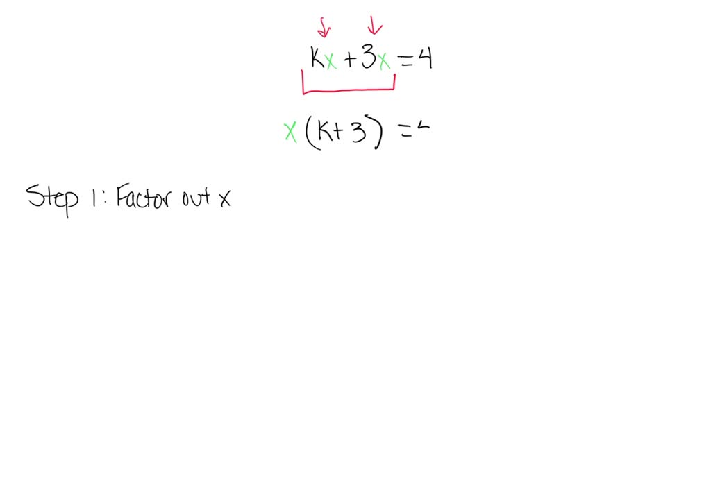 solved-solve-for-x-kx-3x-4