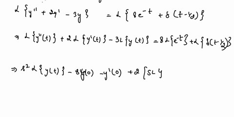 solve-the-ode-using-laplace-transforms-and-its-properties-y-2y-3y-8e-t-deltat-12l-y0-3-and-y0-5-note-contains-a-dirac-delta-function-87524