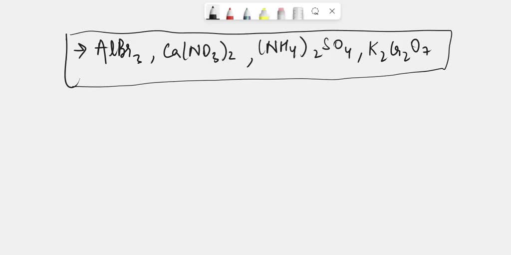 SOLVED: Check those substances which conduct electricity when dissolved ...