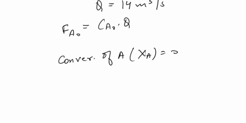 the-rate-expression-for-the-irreversible-homogeneous-gas-phase-reactionab-cdis-given-as-rakcac-and-the-reaction-takes-place-in-a-tubular-reactor-at-constant-temperaturethe-inlet-concentratio-15893