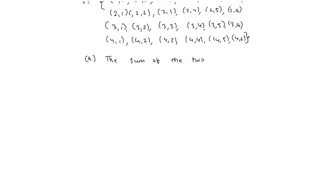 SOLVED: A four-sided die (tetrahedron) and a six-sided die (cube) are ...
