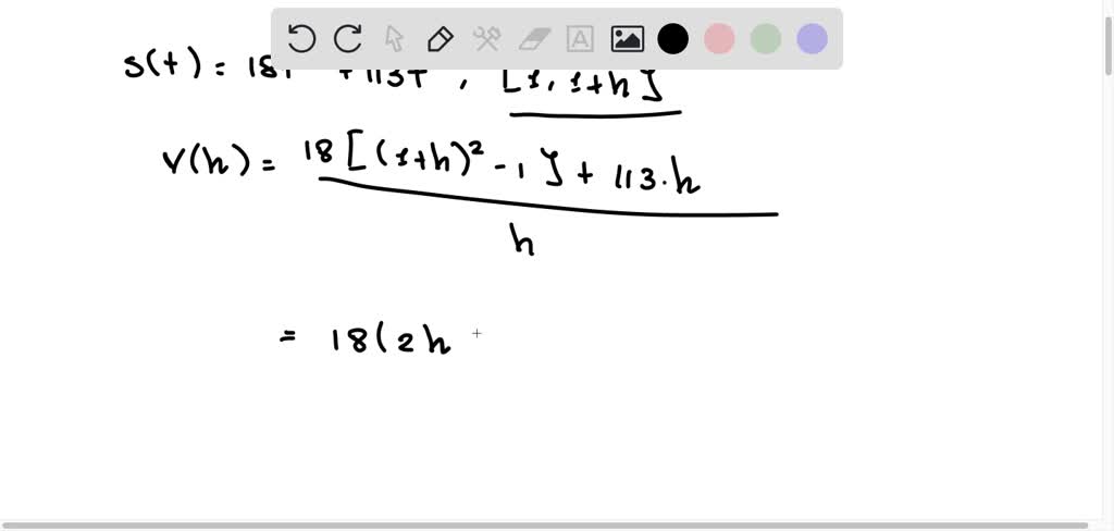 SOLVED: For the position function s(t) = 18t^2 - 113t, complete the ...