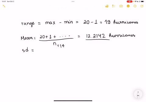 listed-below-are-the-numbers-of-hurricanes-that-occurred-in-each-year-in-certain-region-the-data-are-listed-in-order-by-year-find-the-range-variance-and-standard-deviation-for-the-given-samp-20824