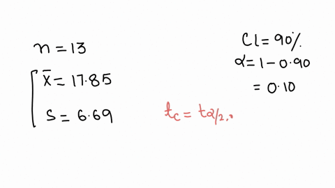 you-are-interested-in-finding-a-90-confidence-interval-for-the-mean-number-of-visits-for-physical-therapy-patients-the-data-below-show-the-number-of-visits-for-13-randomly-selected-physical-15866