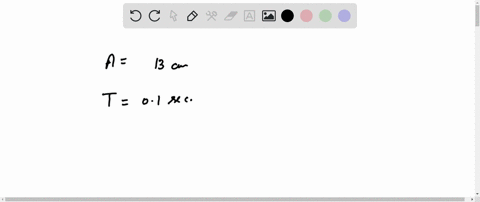 an-object-moves-in-simple-harmonic-motion-with-amplitude-13-cm-and-period-01-seconds-at-time-seconds_-its-displacement-from-rest-is-cm-and-initially-it-moves-in-negative-direction-give-the-e-51078