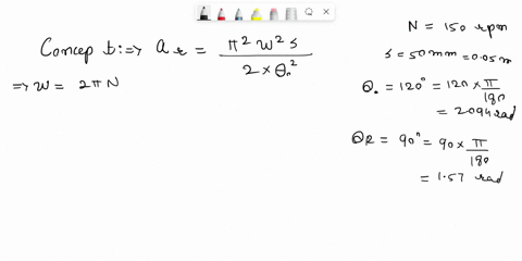 a-cam-with-a-minimum-radius-of-25-mm-rotating-clockwise-at-a-uniform-speed-is-to-be-designed-to-give-a-roller-follower-at-the-end-of-a-valve-rod-motion-described-below-to-raise-the-valve-thr-40555