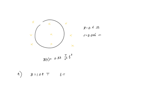 part-a-a-circular-loop-of-wire-with-radius-00260-m-and-resistance-0400-is-in-a-region-of-spatially-uniform-magnetic-field-as-shown-in-the-following-figurefigure-1-the-magnetic-field-is-direc-11966
