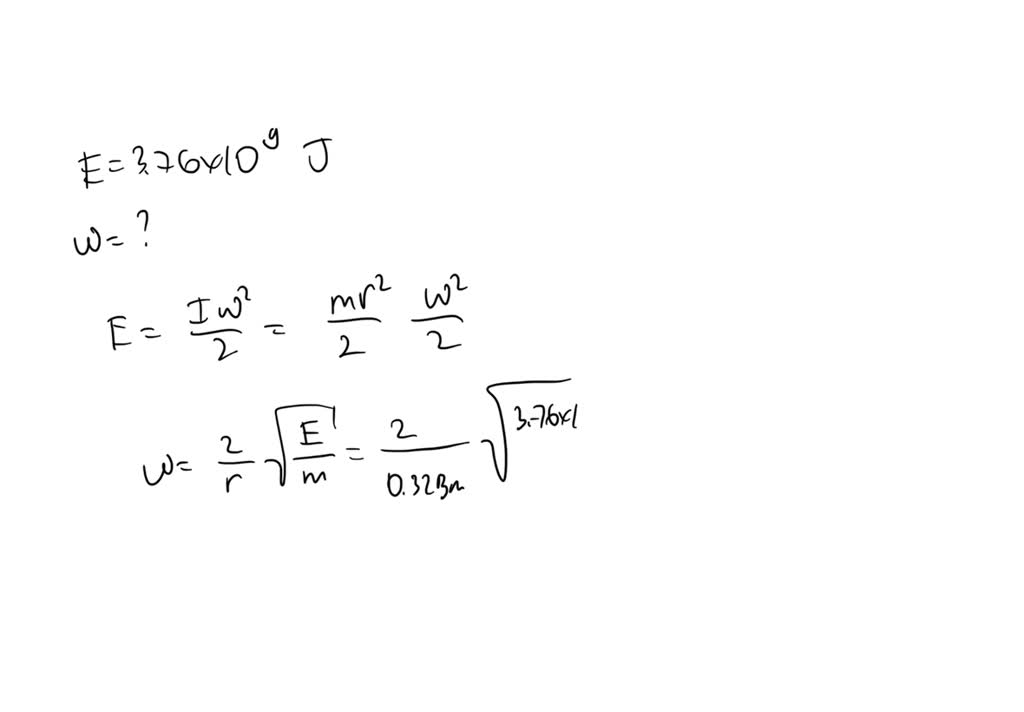 SOLVED A flywheel is a solid disk that rotates about an axis that is
