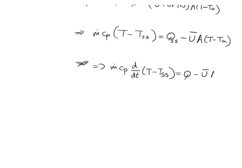 question-2-the-contents-of-the-stirred-tank-heating-system-shown-in-fig-1-are-heated-at-a-constant-rate-of-mathrmqmathrmbtu-mathrmh-using-a-gas-fired-heater-the-flow-rate-wmathrmlb-mathrmh-and-volum-2