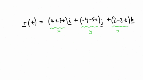 rewrite-the-vector-equation-mathbfr-t-4-3-t-mathbfi-4-5-t-mathbfj-2-2-t-mathbfk-as-the-corresponding-parametric-equations-for-the-line-xt-yt-zt
