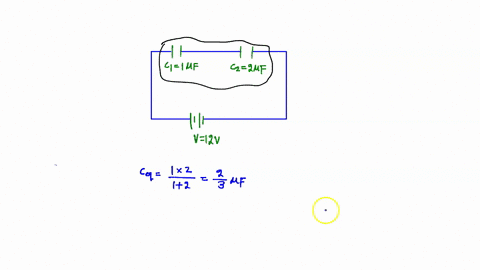voltage-v-is-applied-to-the-system-of-two-capacitors-c1-and-c2-connected-serially-what-is-the-voltage-and-charge-on-each-of-the-capacitors-formulas-calculate-numerical-values-for-v-12-v-and-81643