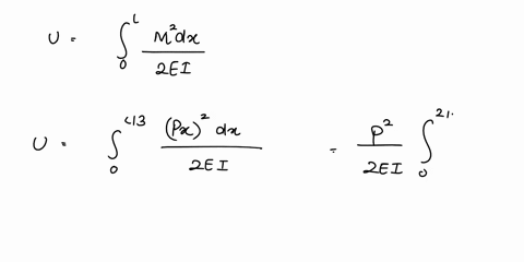 3a-cantilever-beam-of-length-lis-subjected-to-a-vertical-load-p-at-a-distance-l3-away-from-its-left-endas-llustrated-in-fig-3-using-castiglianos-theoremdctermine-the-vertical-deflection-and-92503
