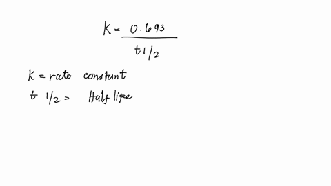 what-is-the-rate-constant-of-a-first-order-reaction-that-takes-410-seconds-for-the-reactant-concentration-to-drop-to-half-of-its-initial-value-express-your-answer-with-the-appropriate-units-21063