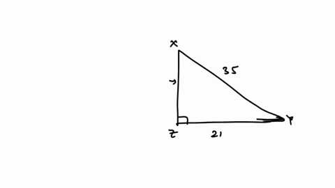 for-the-right-triangle-ind-the-unknown-side-iength-using-pythagorean-triple-in-right-xyz-the-hypotenuse-xy-has-length-35and-the-shorter-leg-yz-ha-length-21-the-length-of-side-xz-50687