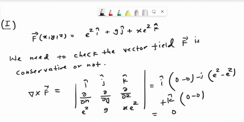 determine-whether-or-not-the-vector-field-is-conservative-if-it-is-conservative-find-a-function-f-such-that-f-f-if-the-vector-field-is-not-conservative-enter-dne-fx-y-z-ezi-9j-xezk-fx-y-z-49809