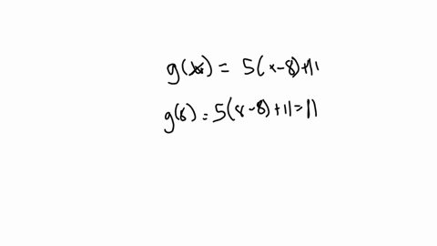 suppose-gx-is-continuous-and-concave-up-everywhere-the-equation-of-the-tangent-line-to-gx-at-x-8-is-given-by-y-5x-8-11-a-find-the-values-of-g811-g-of-prime-5-b-is-g8-positive-negative-or-zero-positive