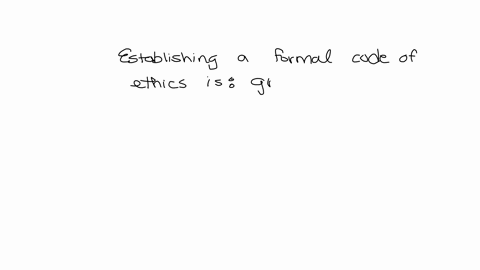 establishing-a-formal-code-of-ethics-is-multiple-choice-mandated-by-the-corporate-and-criminal-fraud-accountability-act-unnecessary-given-the-level-of-government-regulation-more-common-with-01773