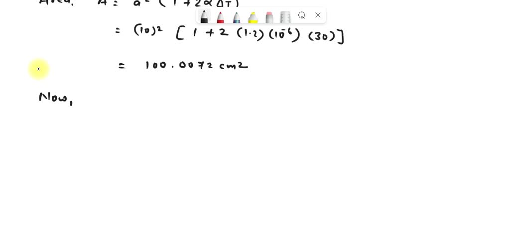 The linear expansivity of the material of a cube is 1.2Ã—10^-6 K^-1. If ...