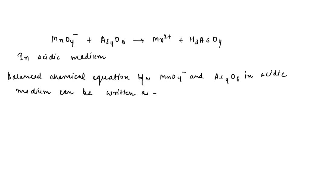 SOLVED: 2) Hydrogen Peroxide(HO)reacts With The Permanganate Ion(MnO4 ...