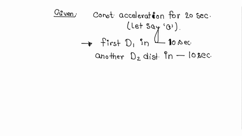 a-particle-experinces-constant-acceleration-for-20s-afterstrating-from-rest-if-it-travels-a-distance-d1-in-the-first-10-s-and-distance-d2-in-the-next-10s-then-find-the-relation-between-d1and-d2
